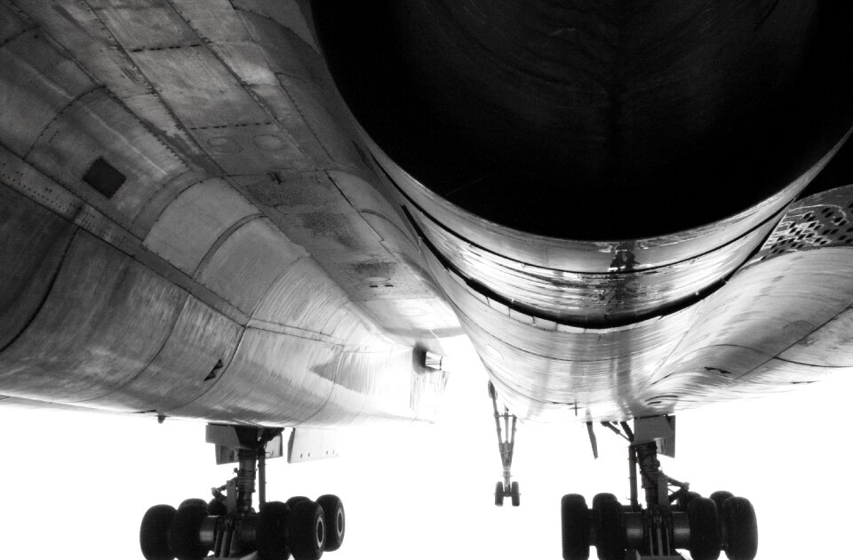 Jet propulsion turbine passenger aircraft