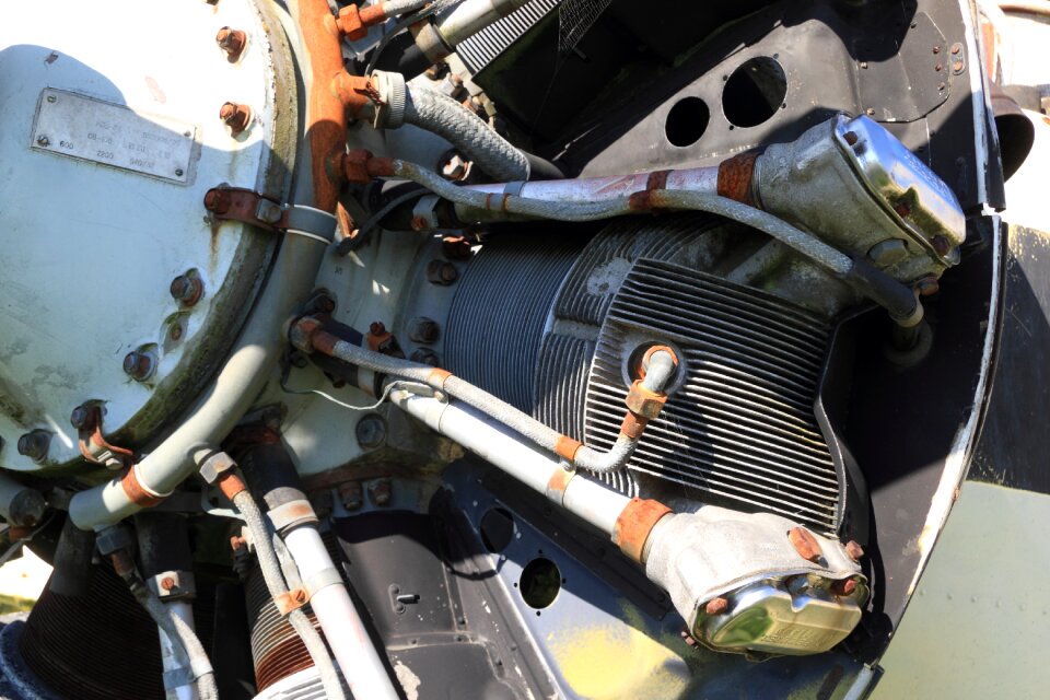 Abandoned military aircraft