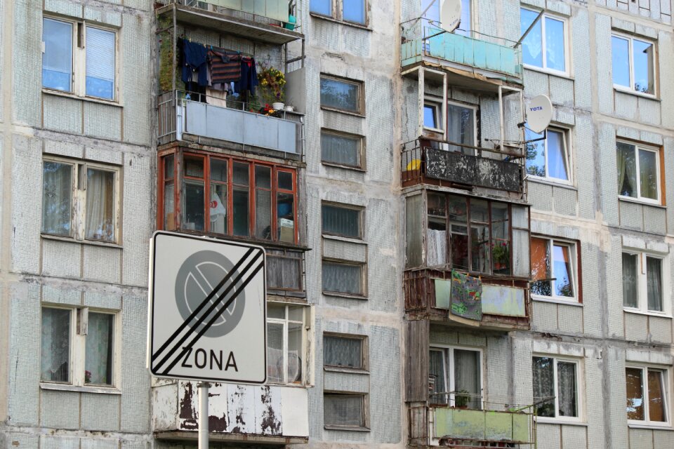 Russian housing flats