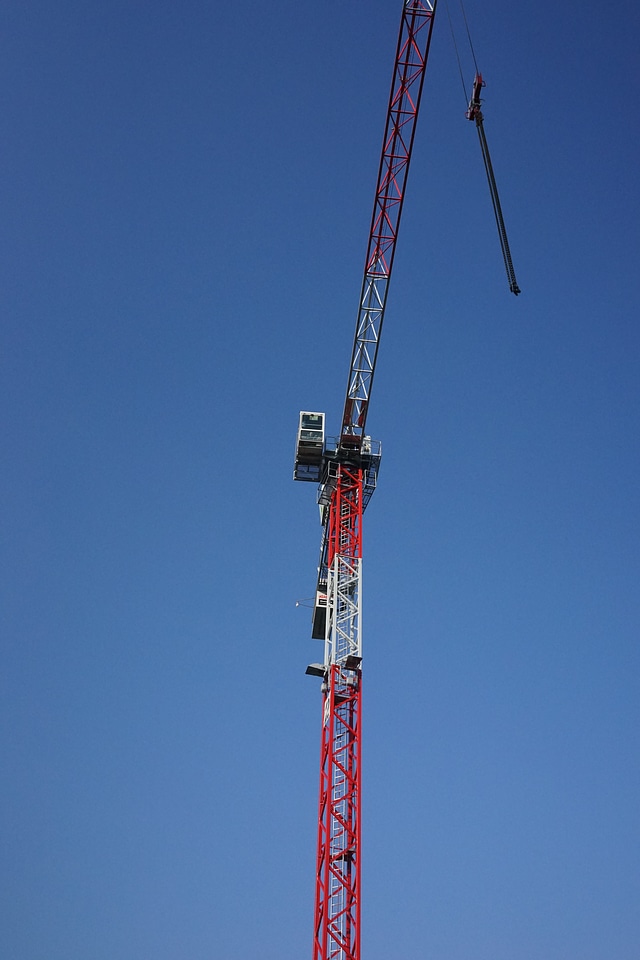 Site sky construction work
