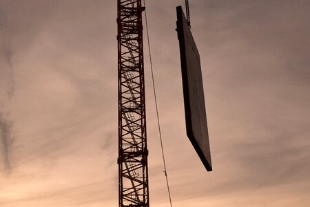 Technology sky construction work photo