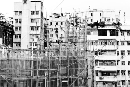 China roof scaffolding photo