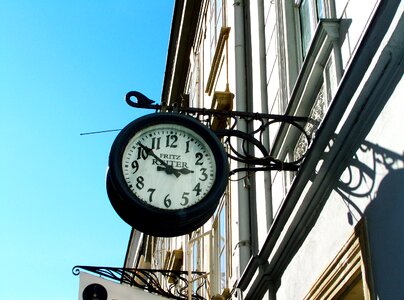 Clock krems the historical center