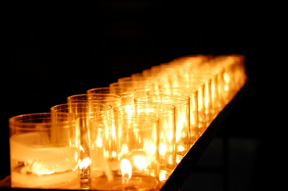Light church candlelight