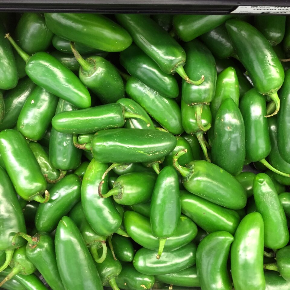 Jalapeño vegetables