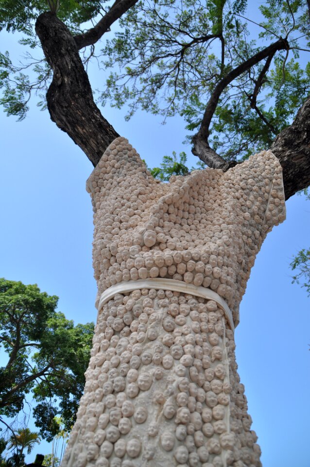 Tree decoration embroidered craft