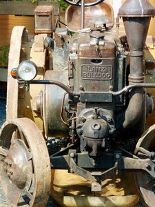 Historic tractors agricultural machinery agriculture photo