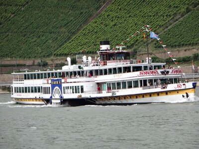 Ship rhine bingen