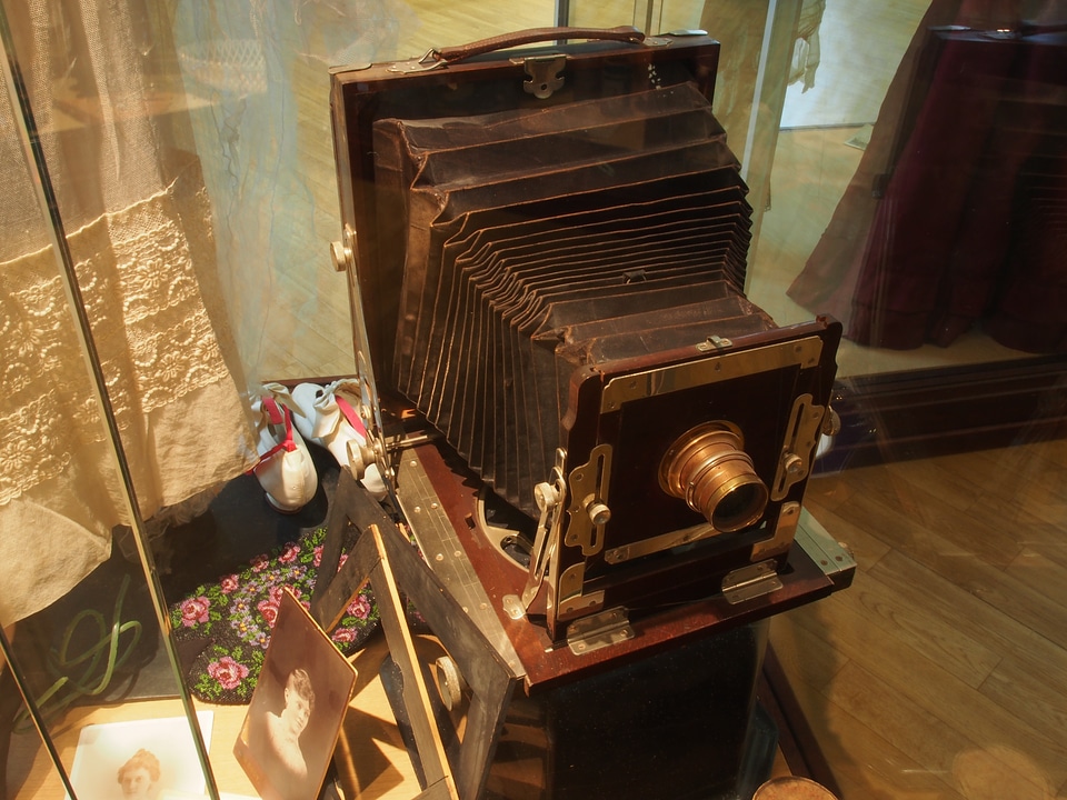 Vintage photography close-up