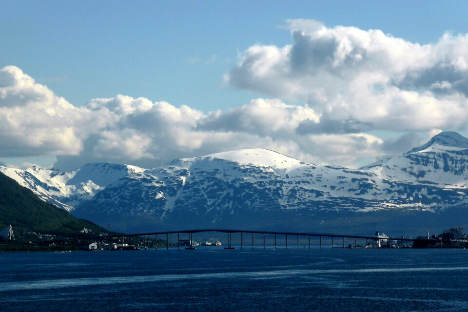 Bridge clouds norway