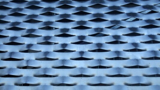 Metal regularly pattern photo