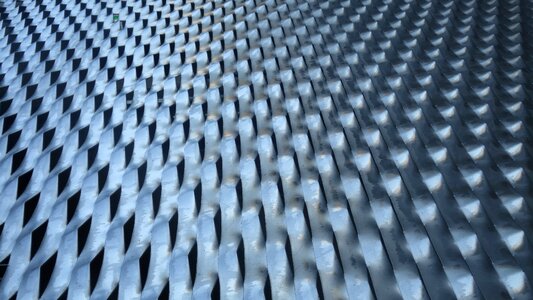 Metal regularly pattern photo