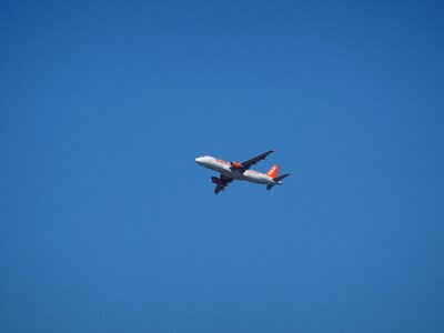 Airliner air traffic travel photo