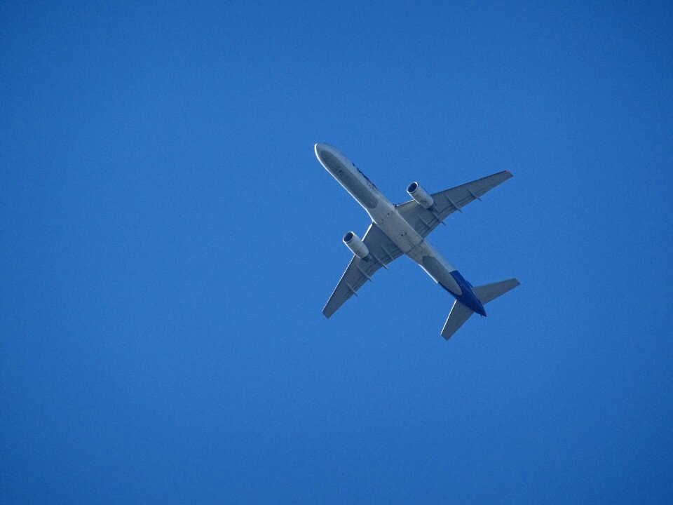 Blue air clear photo