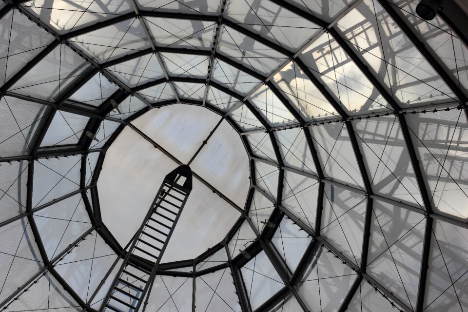 Shopping mall roof