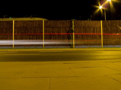 Cars long exposure way