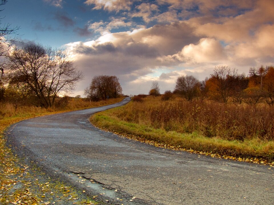 Landscape sky spring landscape