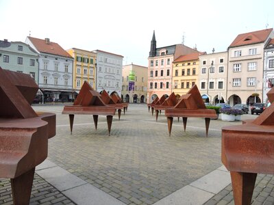 Building city ​​center architecture