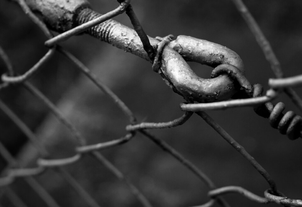 Fence metal atmosphere