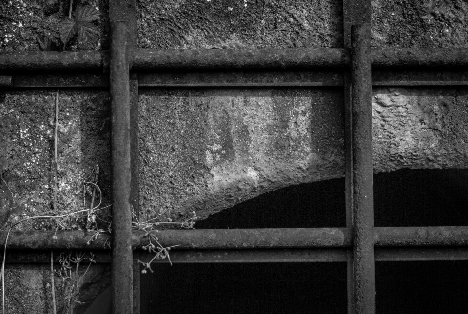 Black and white travel path