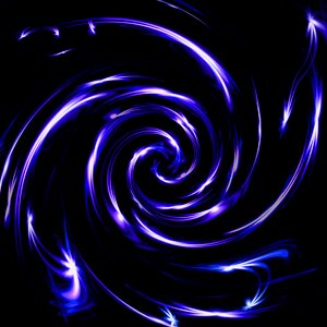 Abstract background spiral