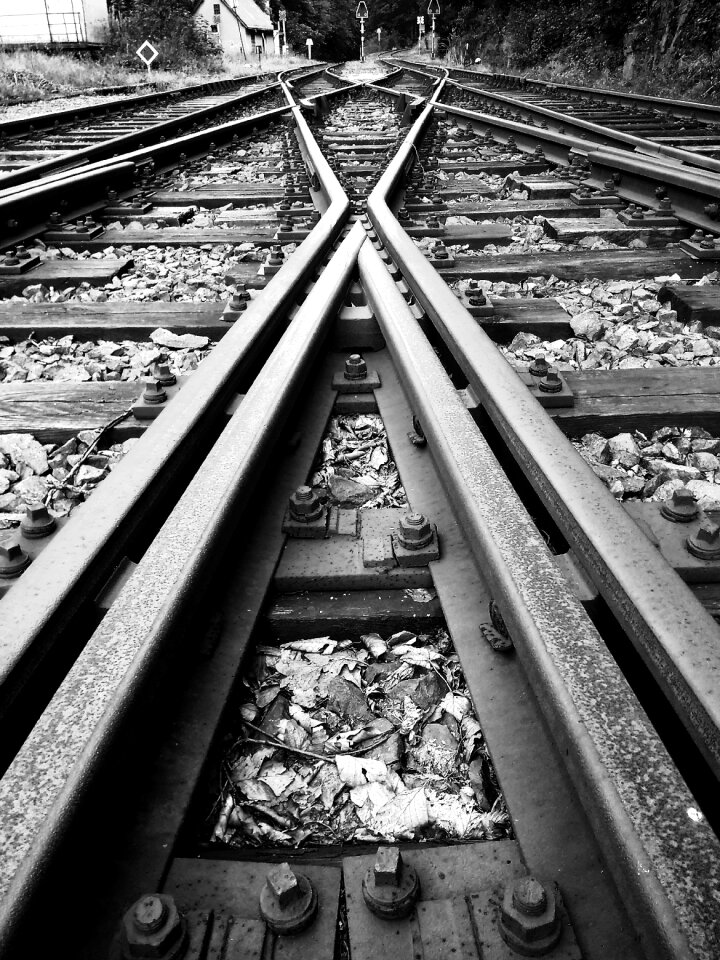 Railway ties stop