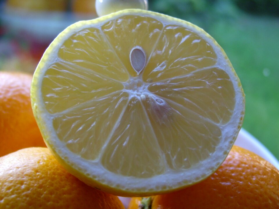 Food vitamins yellow