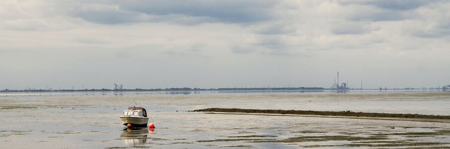 Boat landscape object photo