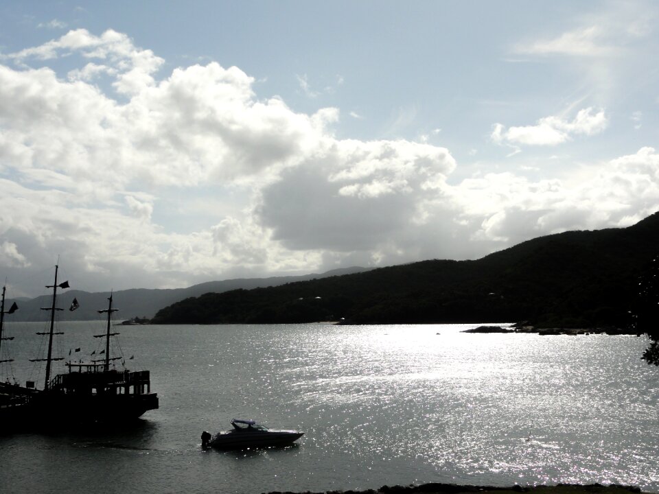 Santa catarina island brazil bay