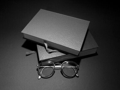 Literature reading glasses education photo
