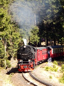 Steam locomotive harz narrow gauge railways ostharz photo