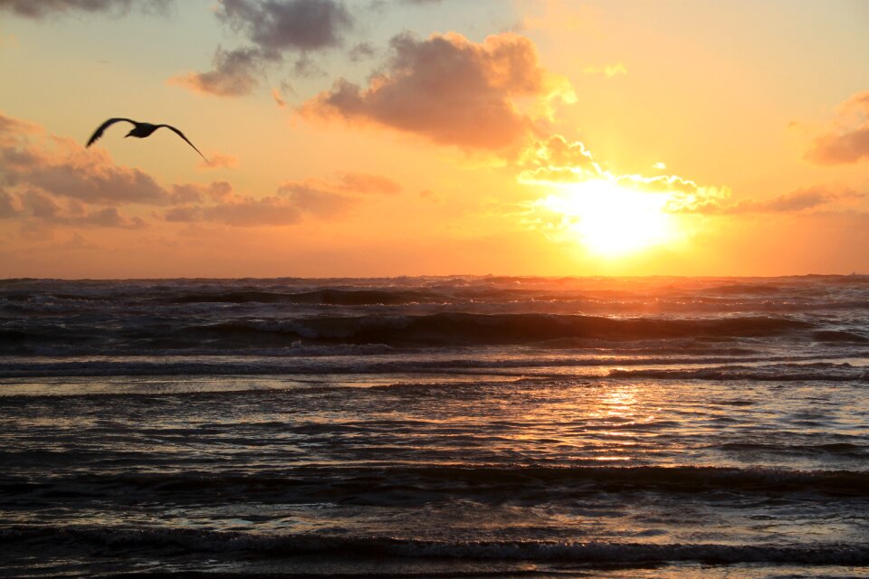 Air zandvoort setting sun