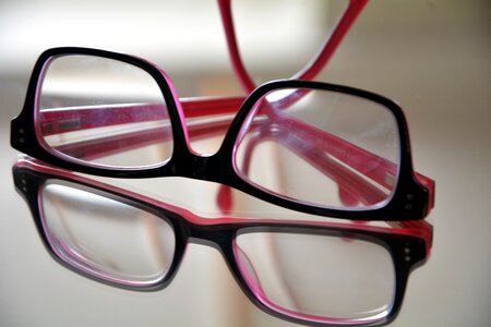 Glasses reflection