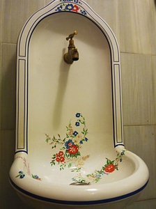 Water tap design ornate photo