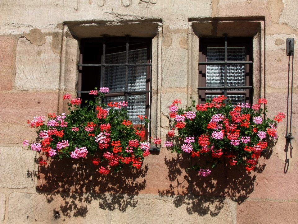 Old window architecture wall photo