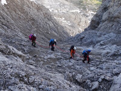 Mountain group people