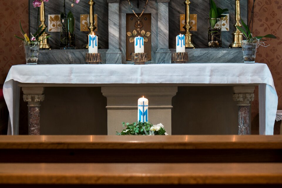 Marble rosary church photo