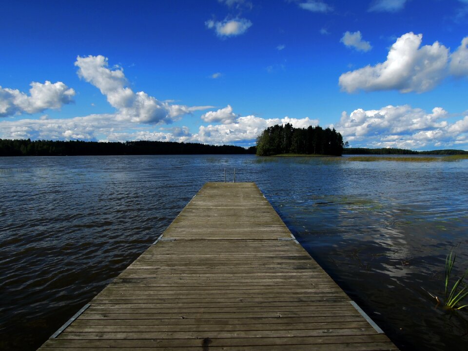 Finnish landscape nature