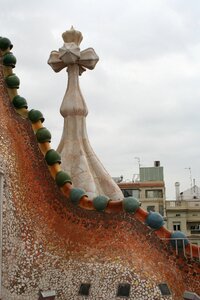 Gaudi barcelona landmark photo