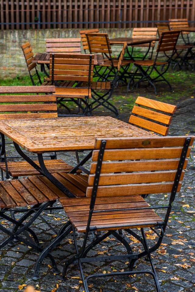 Street cafe sit bistro