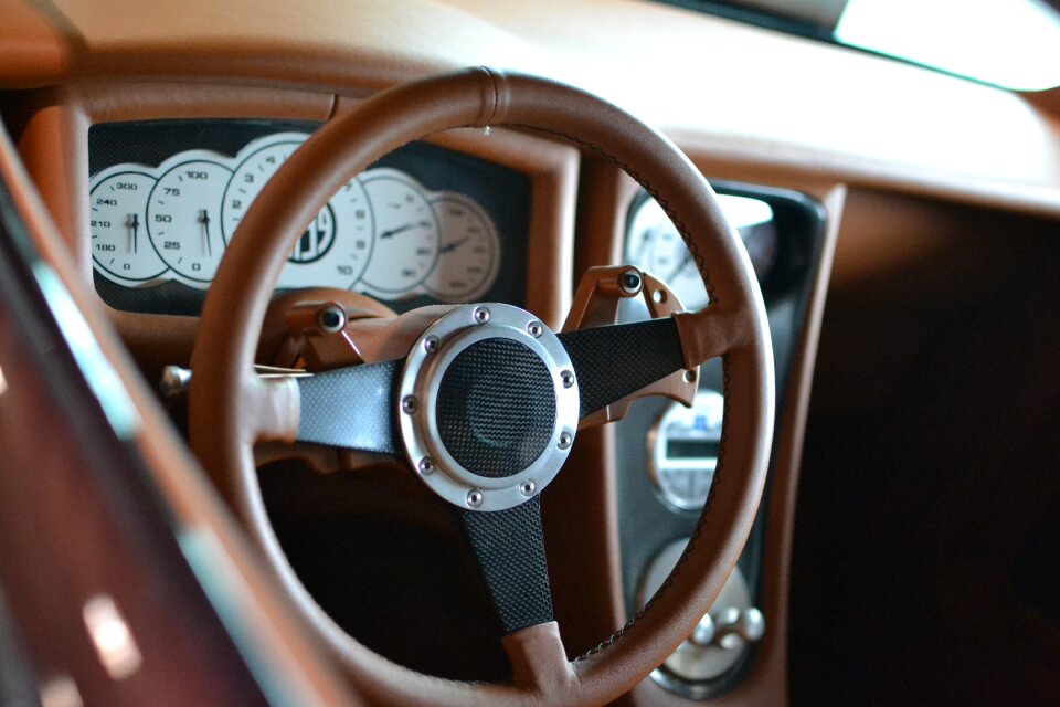 Interior steering wheel
