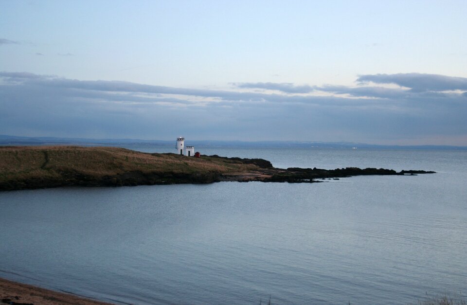 Sea coast landscape
