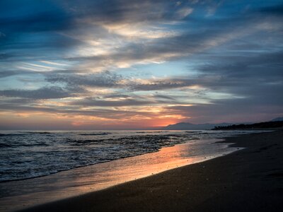 Malaga spain sky photo