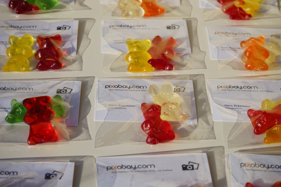Sachets mitbringsel cellophane