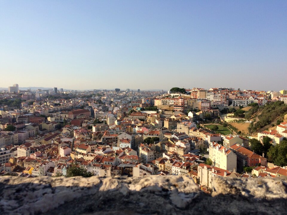 View urban landscape uptown