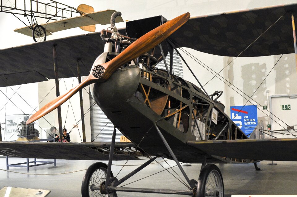 Old plane muzij in munich propeler