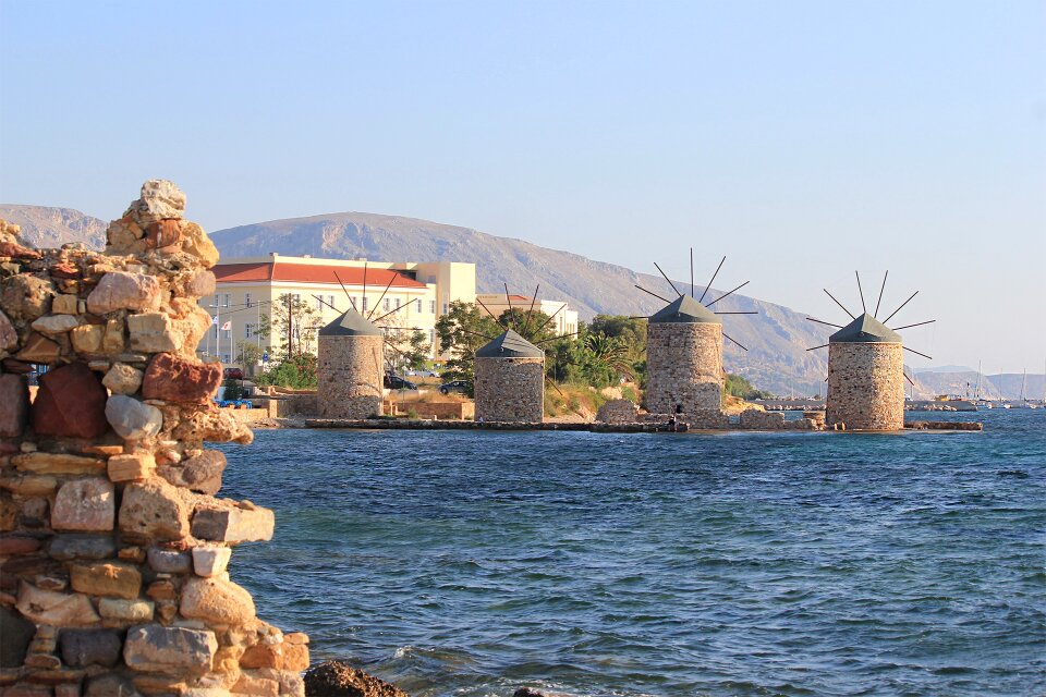Sea marina ruins