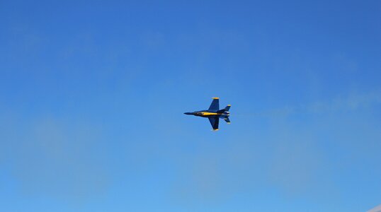 Jet airplane airshow