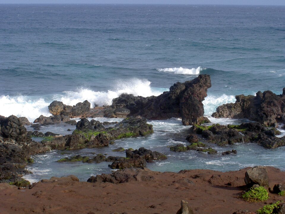 Landscape rocks tropical