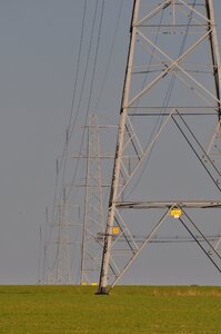 Power pylon sky photo